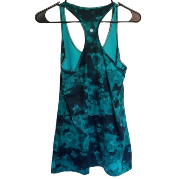 Lululemon Green Raceback Tank Top - Picture 2 of 4